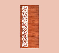 WPC Solid Jali Bathroom Doors DWBD012 WPC Solid Jali Bathroom Doors DWBD012