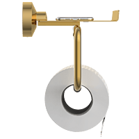 Lexus Toilet Paper Holder With Shelf