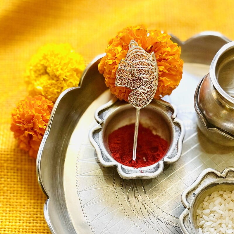 GAJANAN FILIGREE TILAK STICK GAJANAN FILIGREE TILAK STICK