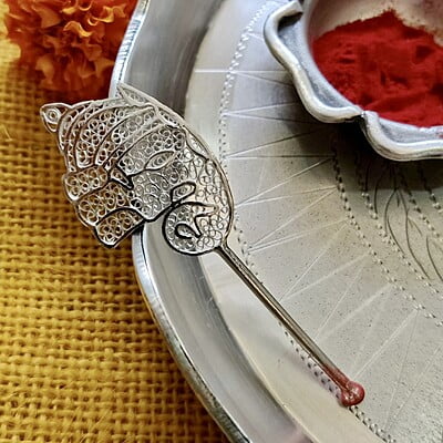 GAJANAN FILIGREE TILAK STICK GAJANAN FILIGREE TILAK STICK