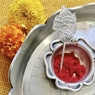 GAJANAN FILIGREE TILAK STICK GAJANAN FILIGREE TILAK STICK
