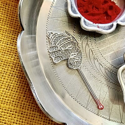 GAJANAN FILIGREE TILAK STICK GAJANAN FILIGREE TILAK STICK