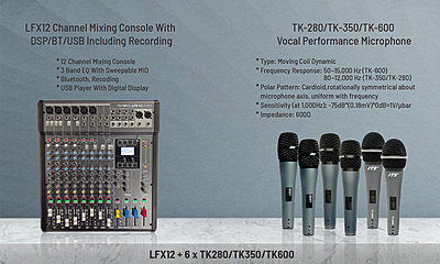 LFX12 + 6 X TK-280/TK-350/TK-600 (Combo) LFX12 + 6 X TK-280/TK-350/TK-600 (Combo)