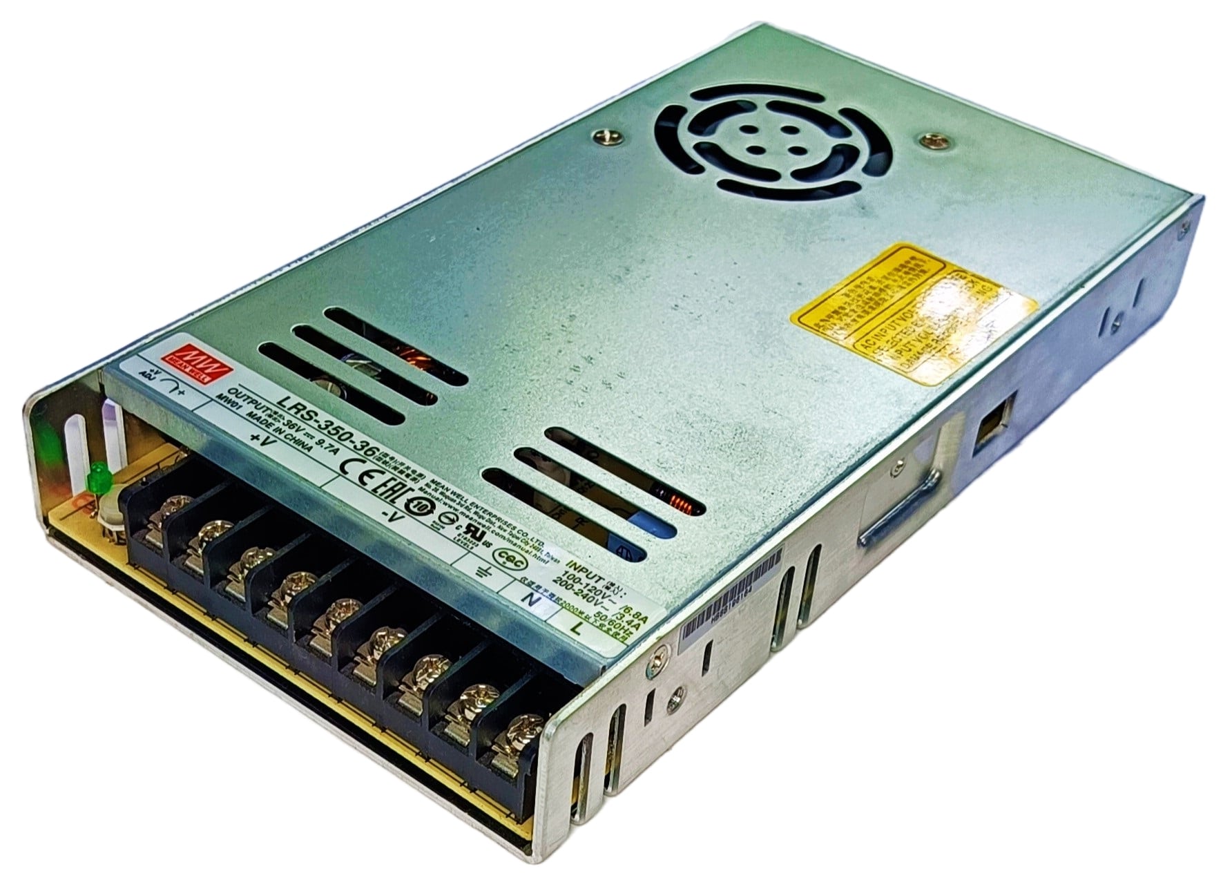 LRS-350-36 Mean Well 36V 9.7A 349.2W Metal Power Supply SMPS