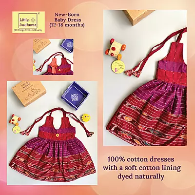 Newborn Baby Girl Dress 12043