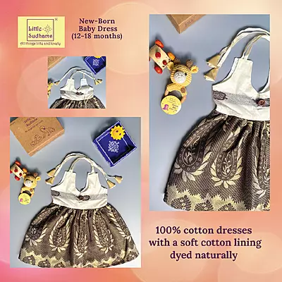 Newborn Baby Girl Dress 12039