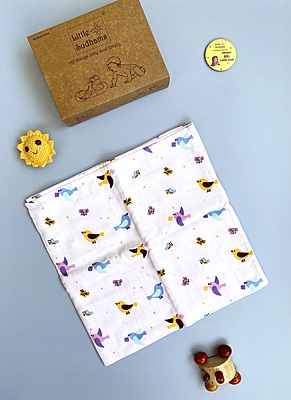 Muslin Cotton Baby Swaddle Blanket