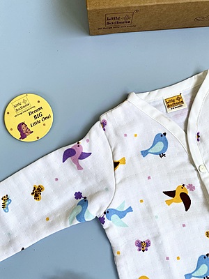 Muslin Cotton Full-Sleeve Set