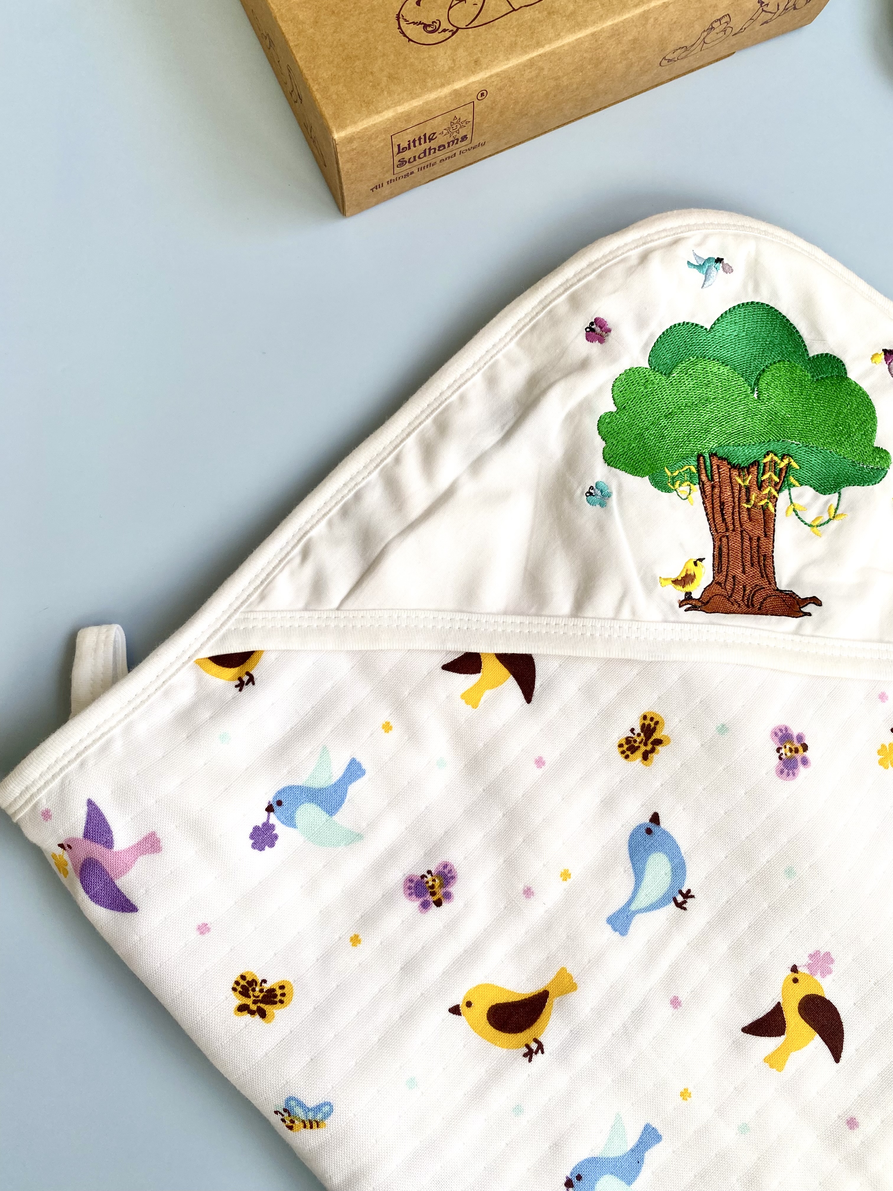 Muslin Cotton New-Born Baby Gift Set