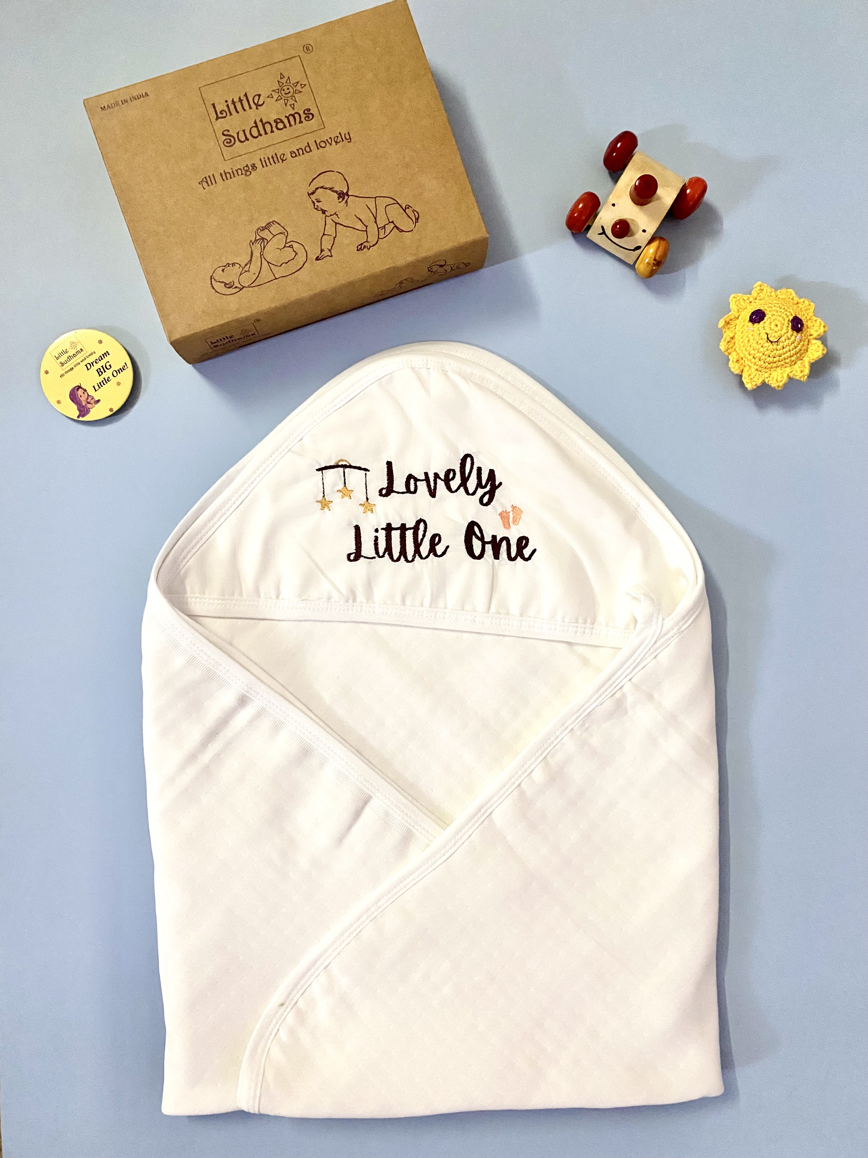 Muslin Cotton New-Born Baby Gift Set