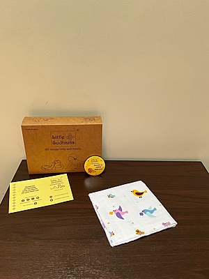 Muslin Cotton Newborn Baby Cap Set