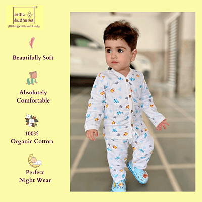 Muslin Cotton Full-Sleeve Set