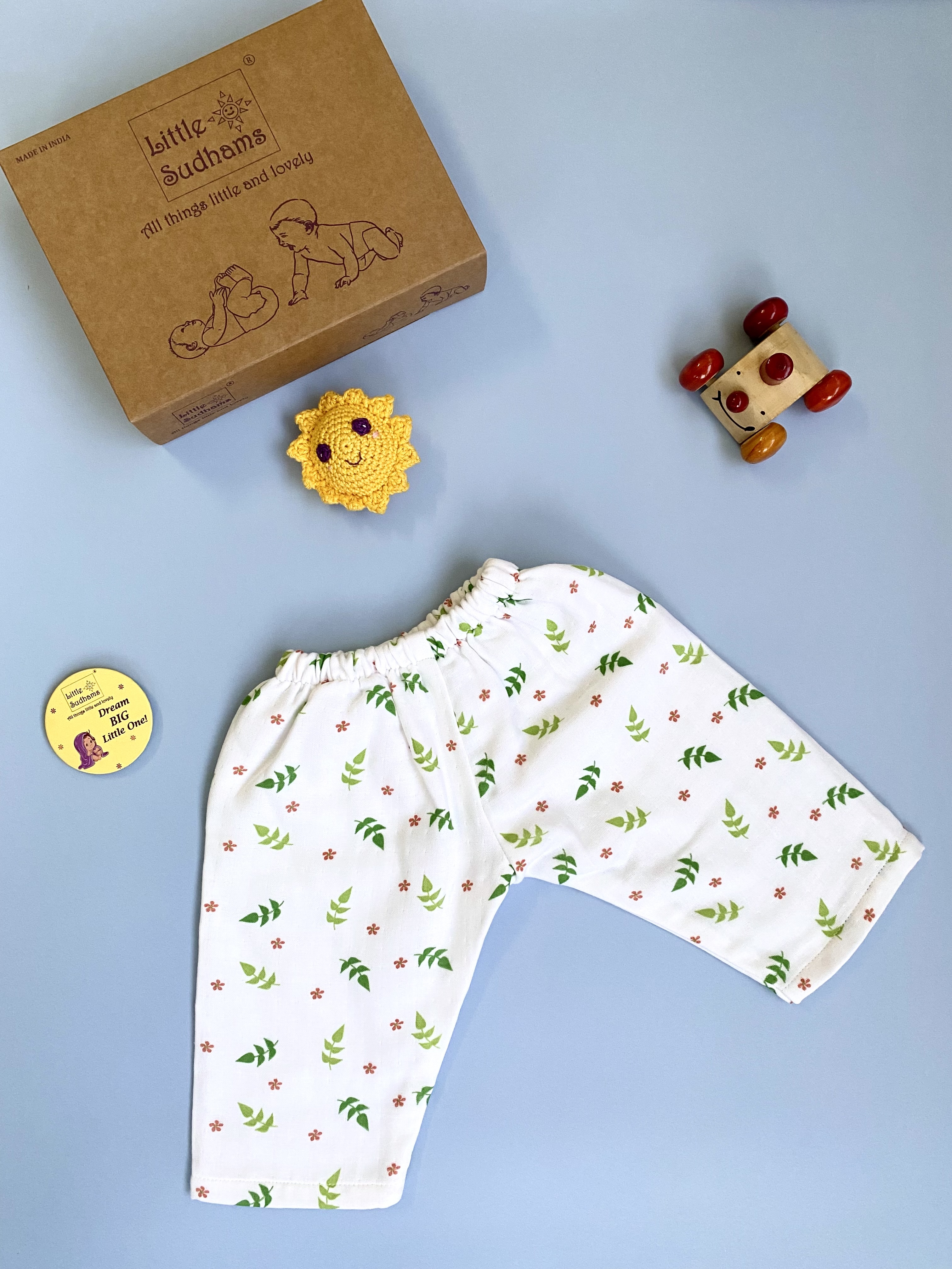 Muslin Cotton Full-Sleeve Set