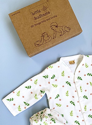 Muslin Cotton Full-Sleeve Set