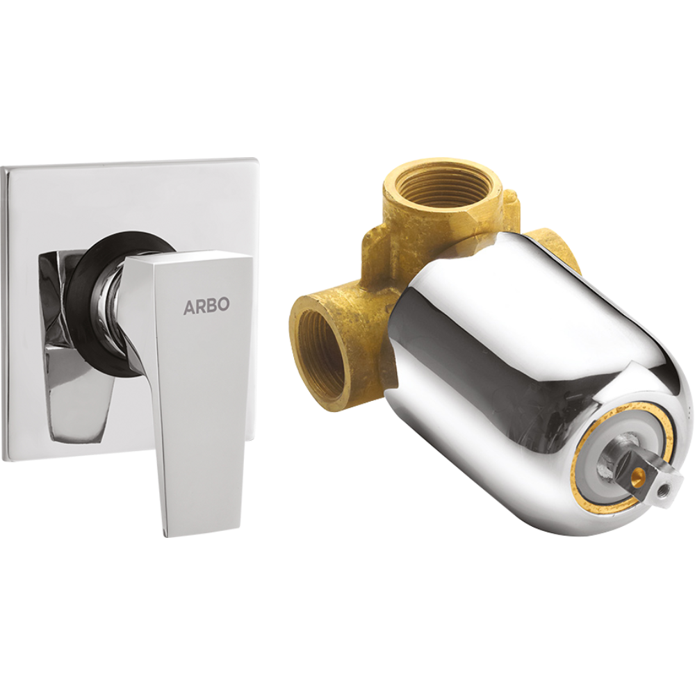 Lavish Single Lever Sink Mixer With Swinging Spout With Connecting Legs With Wall Flange
