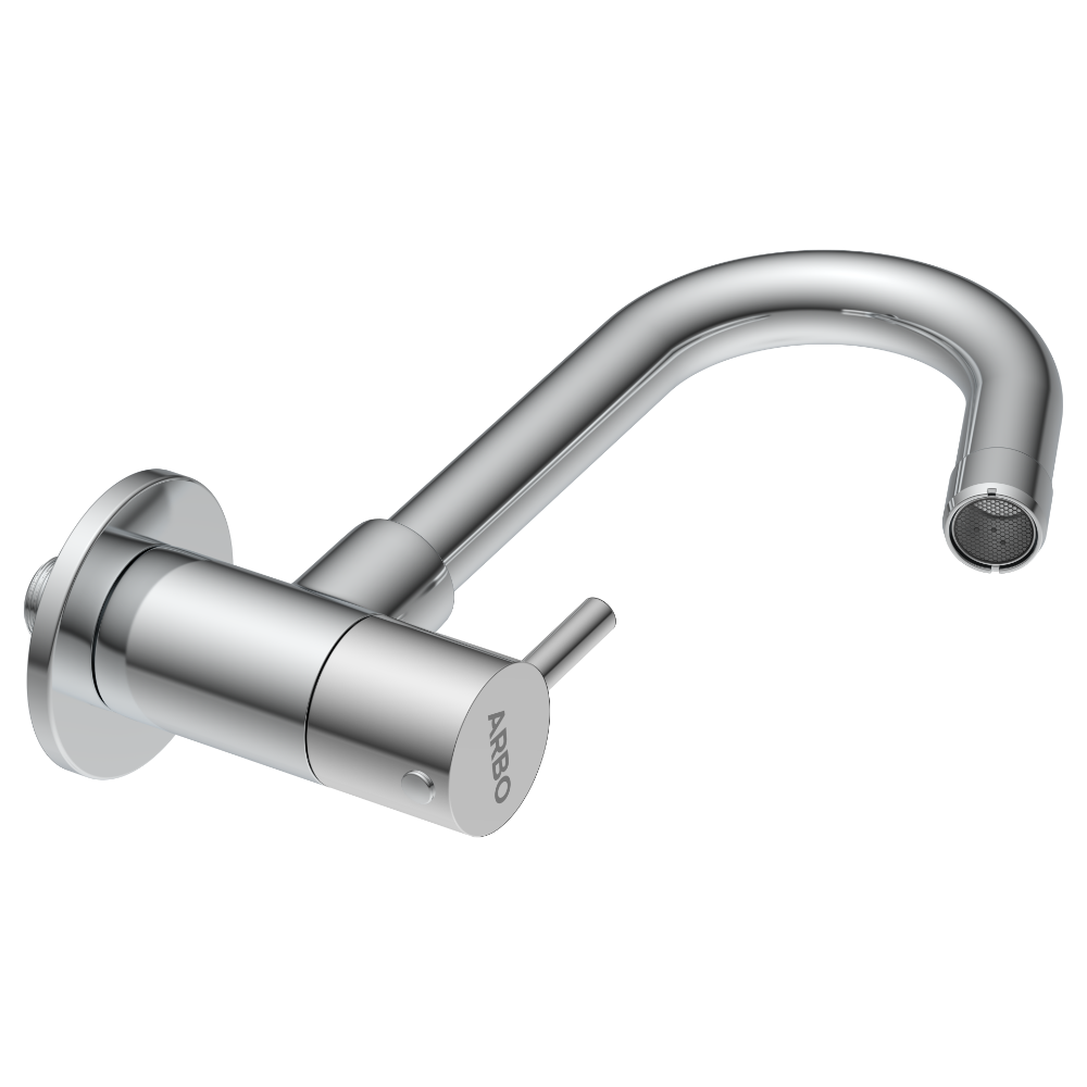 Lexus Sink Cock With Swinging Spout With Wall Flange (Wall Mounted Model)