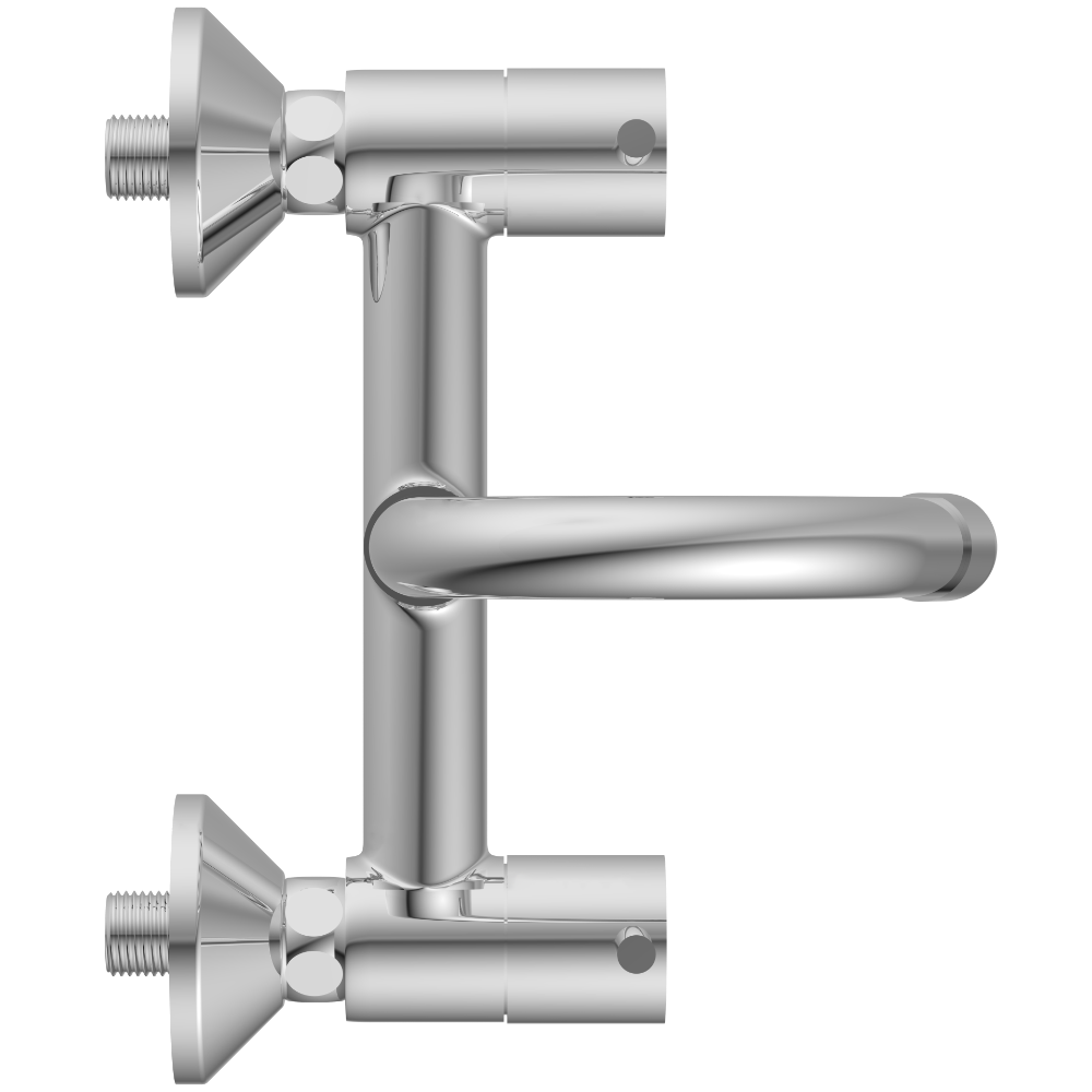 Lexus Sink Mixer With Swinging Spout With Connecting Legs With Wall Flange (Wall Mounted Model)