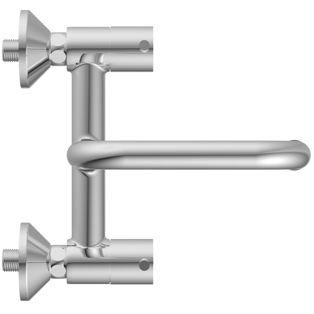 Lexus Sink Mixer With Swinging Spout With Connecting Legs With Wall Flange (Wall Mounted Model)