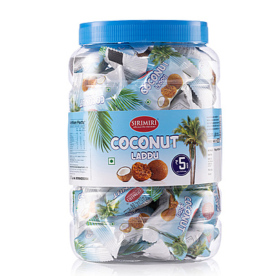 Coconut Laddu  - Jar of 60
