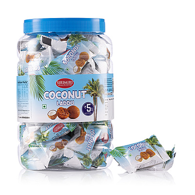 Coconut Laddu - Jar of 60 Coconut Laddu - Jar of 60