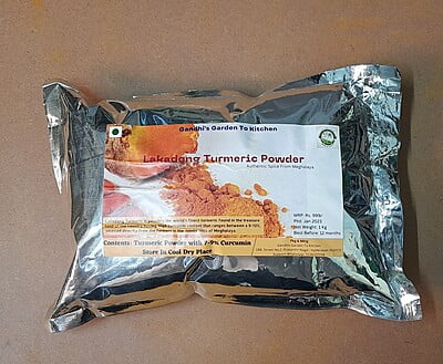 Lakadong Turmeric powder with Curcumin up to 12% Lakadong Turmeric powder with Curcumin up to 12%