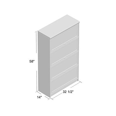 Woodenlia Barrister Solid Wood  Bookcase