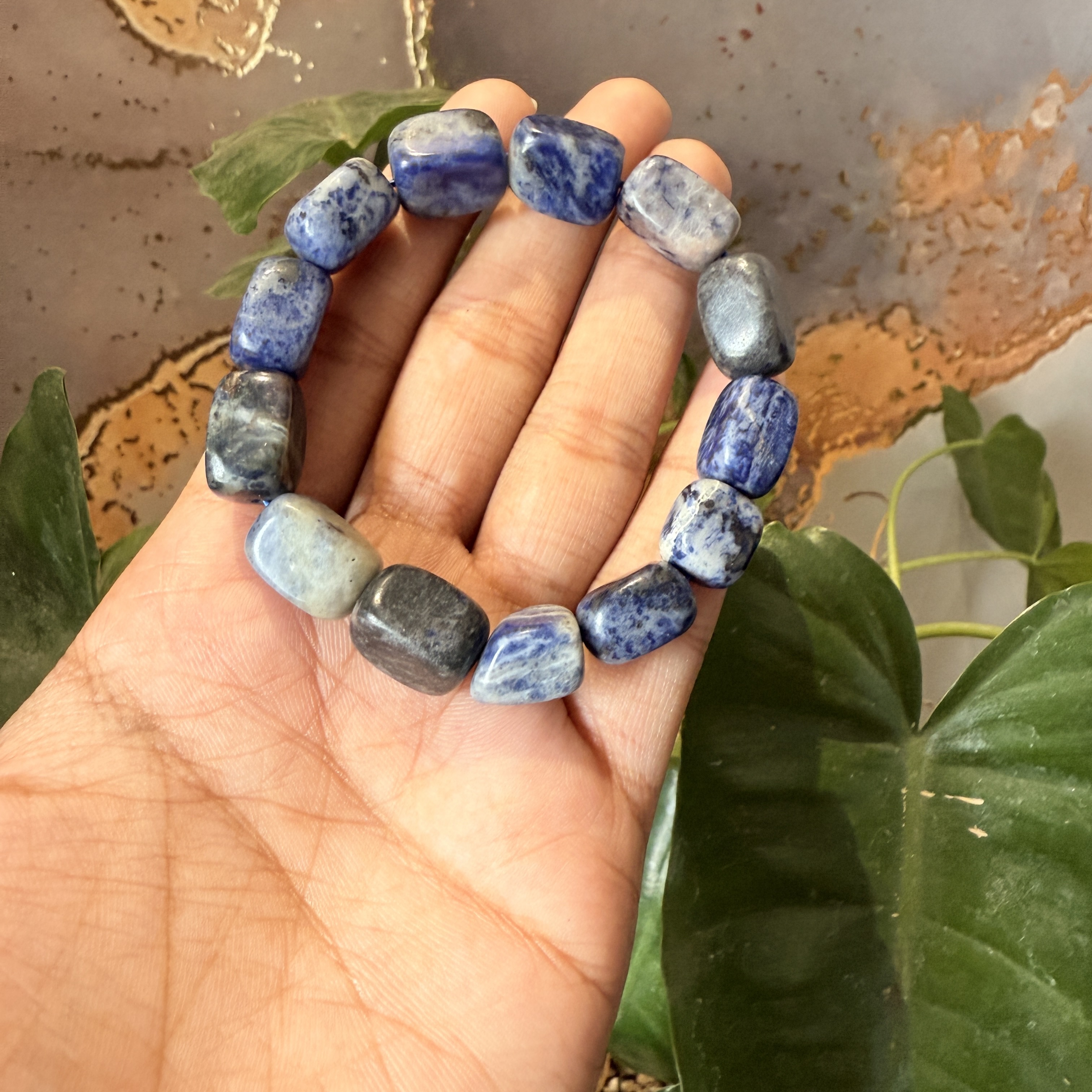 Lapis Lazuli Crystal Bracelet Lapis Lazuli Crystal Bracelet