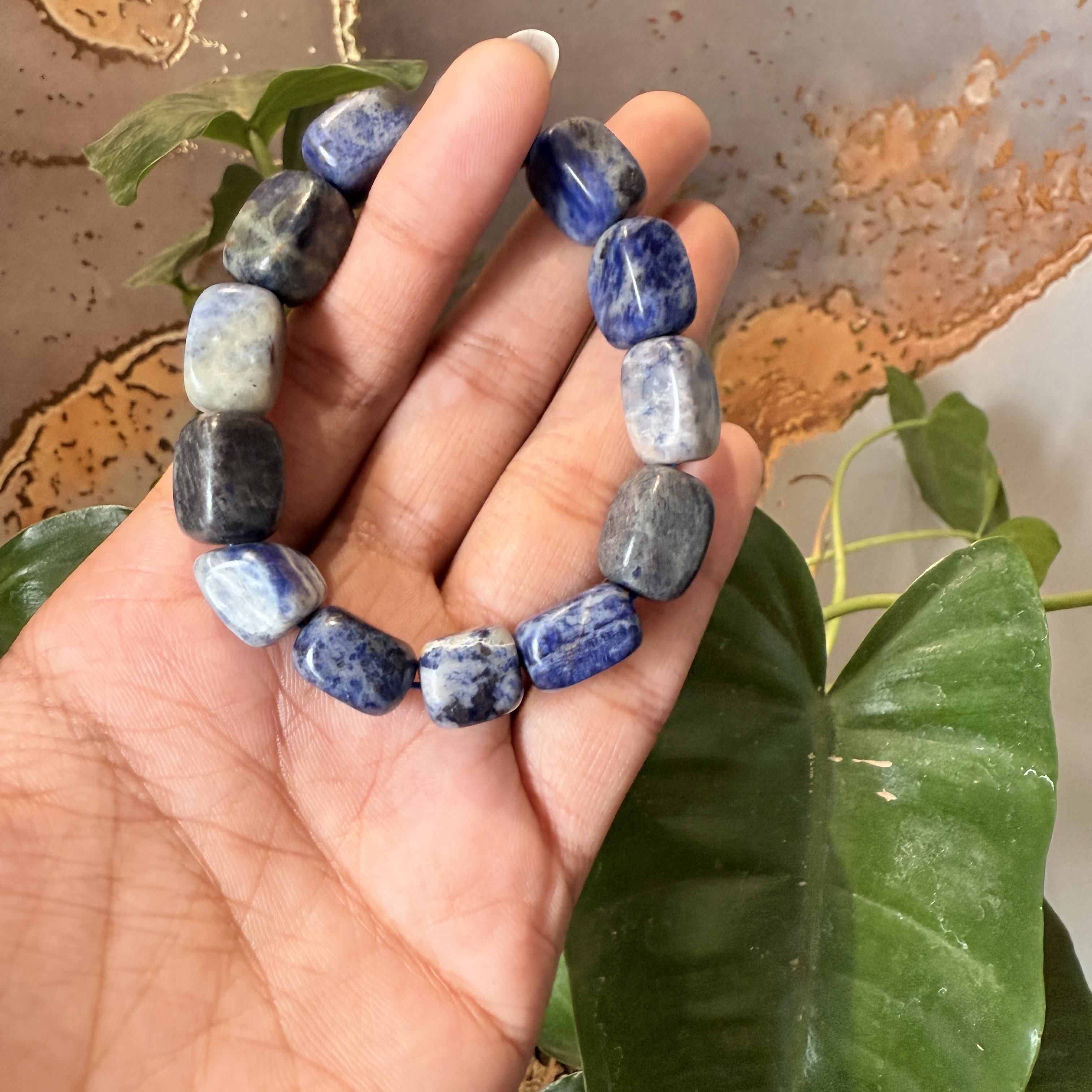 Lapis Lazuli Crystal Bracelet Lapis Lazuli Crystal Bracelet