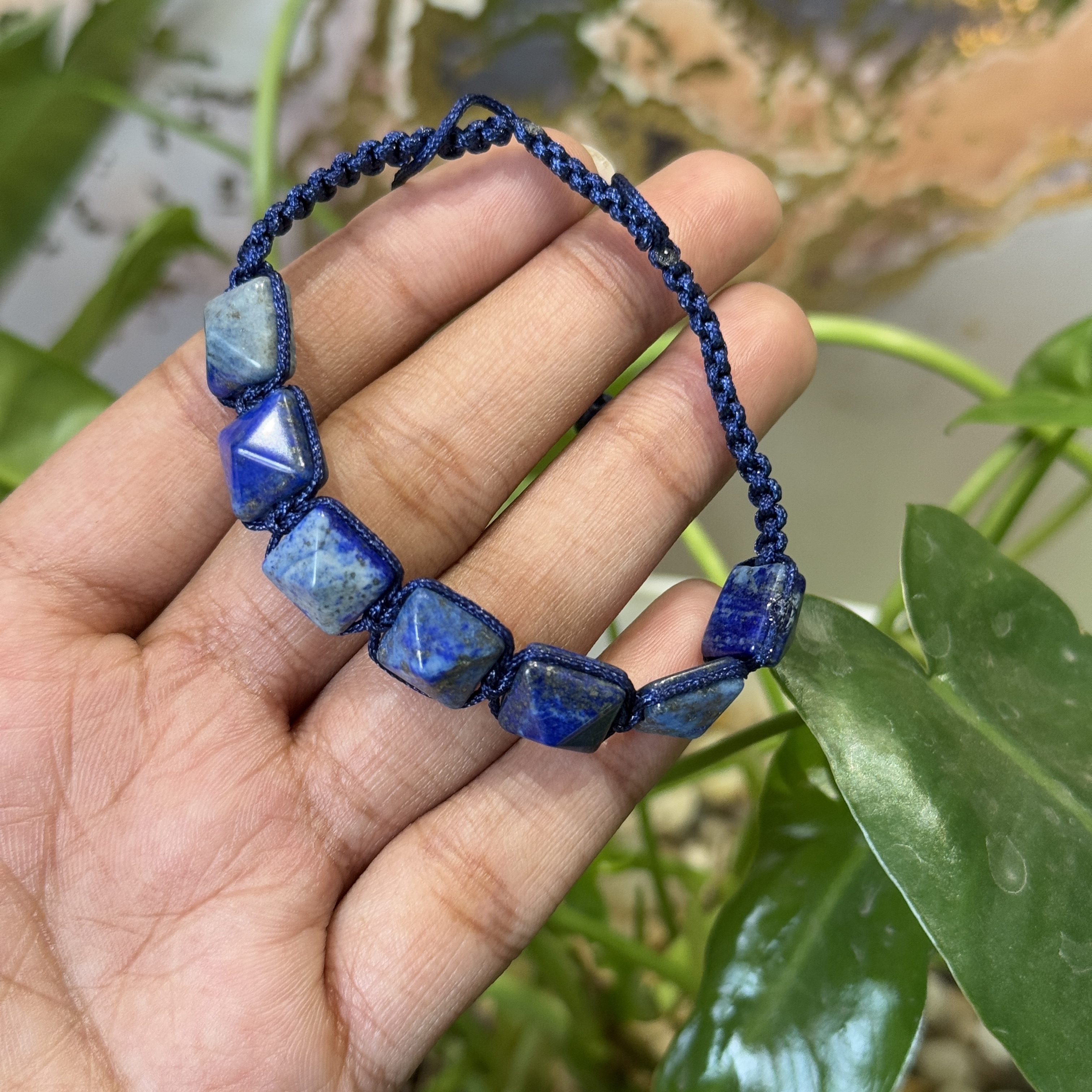 Lapis Lazuli Crystal Bracelet Lapis Lazuli Crystal Bracelet