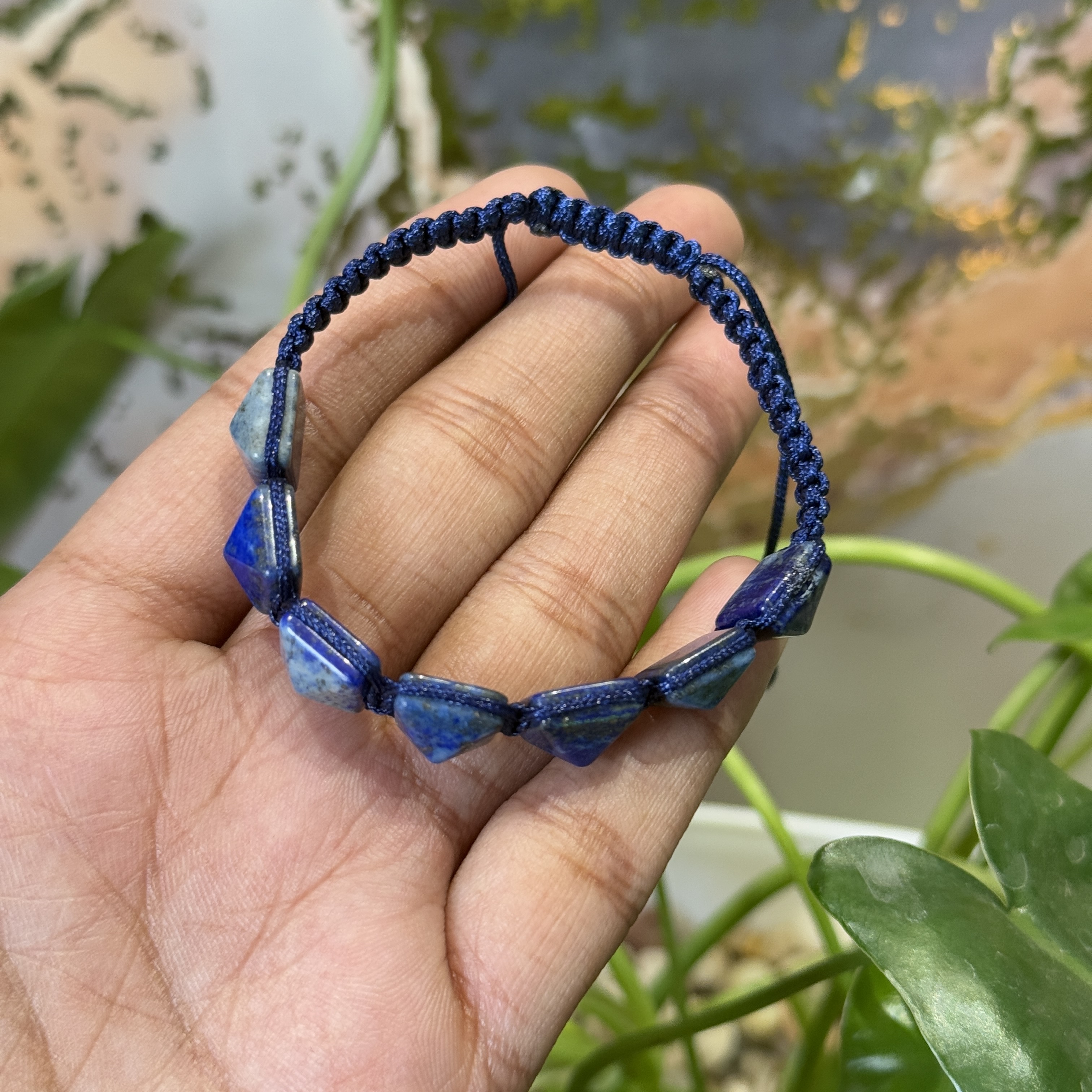 Lapis Lazuli Crystal Bracelet Lapis Lazuli Crystal Bracelet