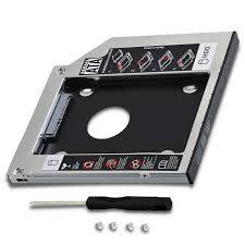 Laptop 2nd Hard Drive Caddy 9.5mm CD/DVD Drive Slot for SSD and HDD Laptop 2nd Hard Drive Caddy 9.5mm CD/DVD Drive Slot for SSD and HDD