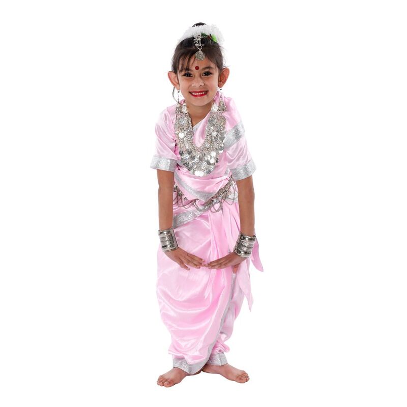 Lavani Dance Fancy Dress Costume