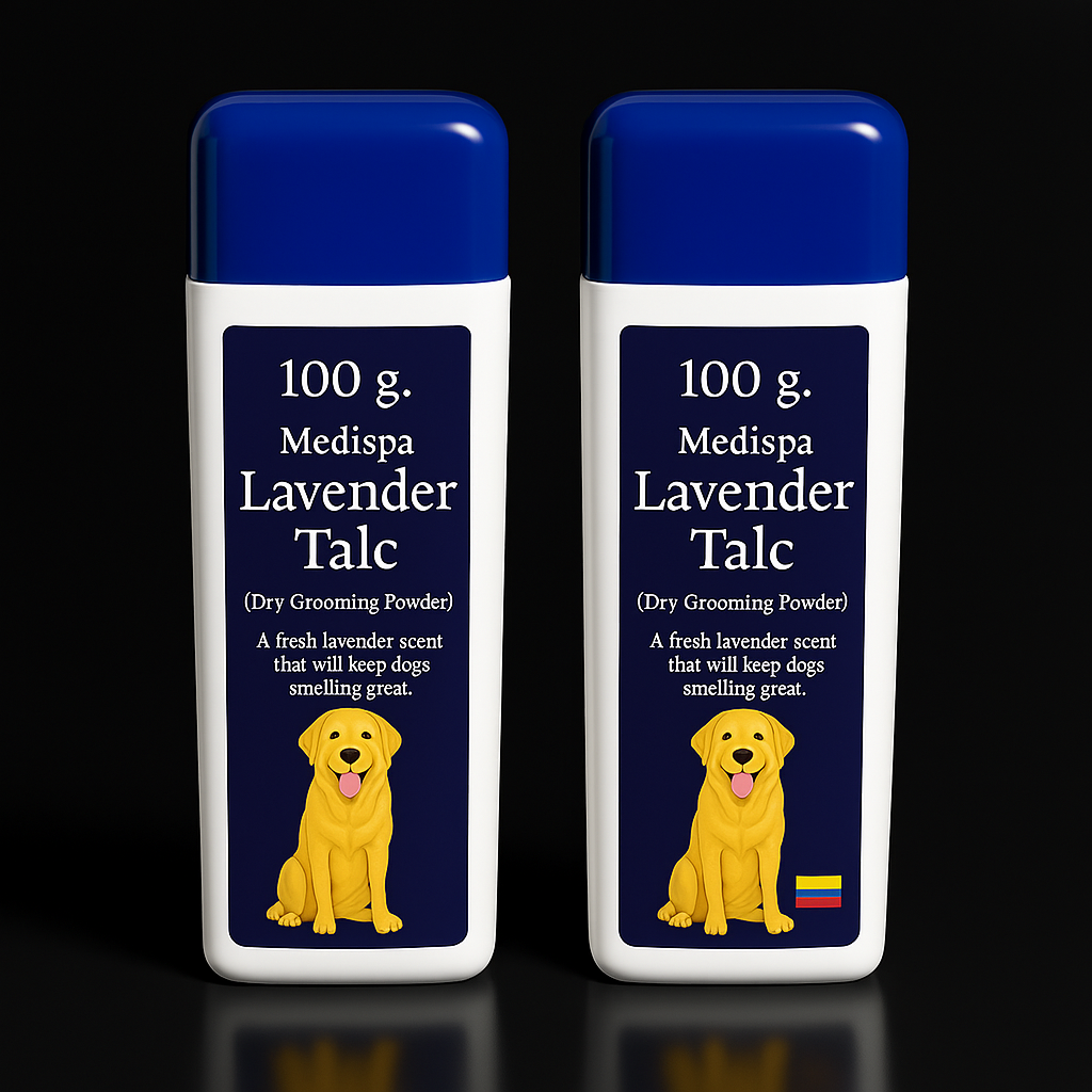 Medi Spa Lavender Grooming Powder โ Gentle Care for Your Pet Medi Spa Lavender Grooming Powder โ Gentle Care for Your Pet
