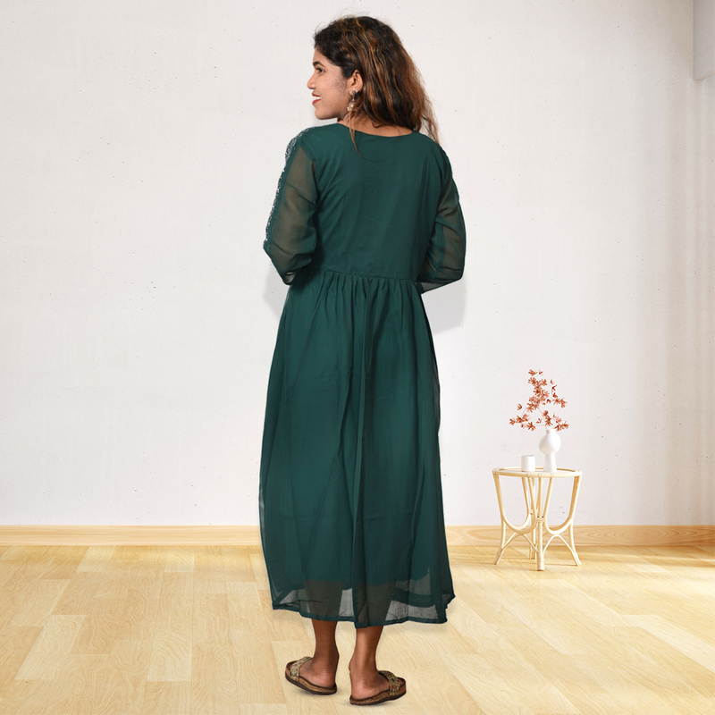 Laya Fox Teal Green