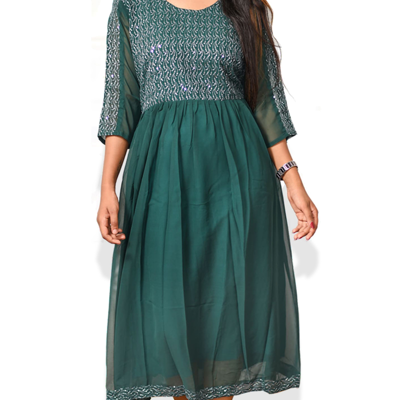 Laya Fox Teal Green