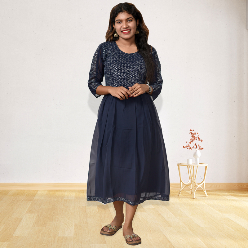 Laya Fox Dark Blue