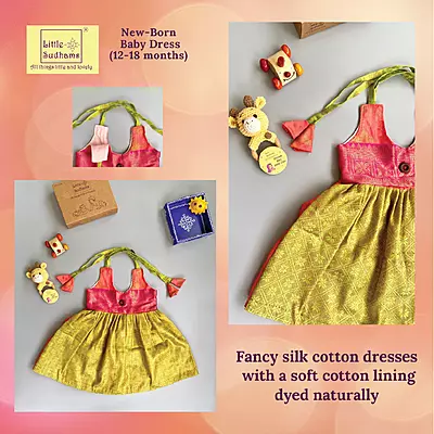 Newborn Baby Girl Dress 12048