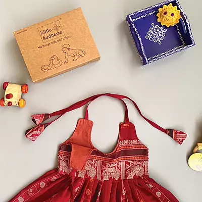 Newborn Baby Girl Dress 6125