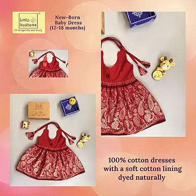 Newborn Baby Girl Dress 12052