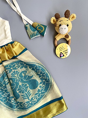 Newborn Baby Girl Dress 12035