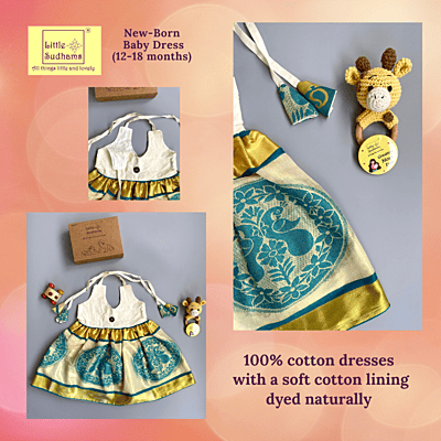 Newborn Baby Girl Dress 12035