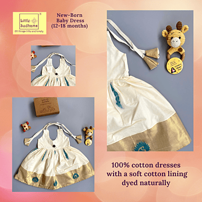 Newborn Baby Girl Dress 12036