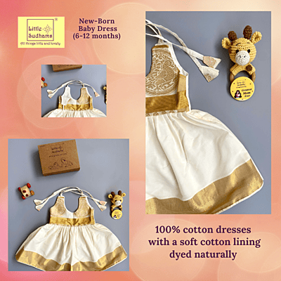 Newborn Baby Girl Dress 6111