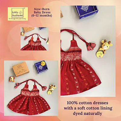 Newborn Baby Girl Dress 6125