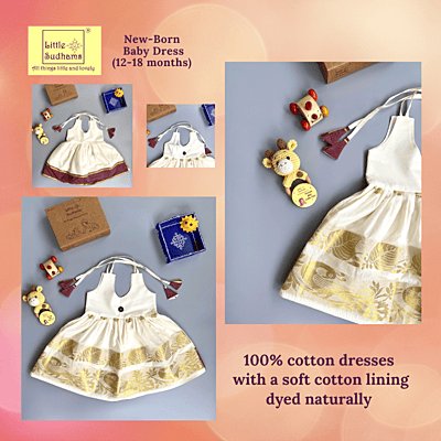 Newborn Baby Girl Dress 12042