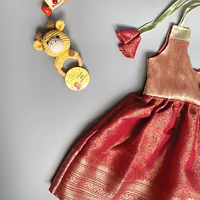 Newborn Baby Girl Dress 12045