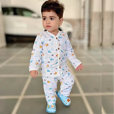 Muslin Cotton Full-Sleeve Set