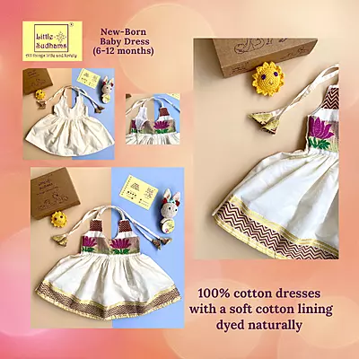 Newborn Baby Girl Dress 6103