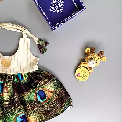 Newborn Baby Girl Dress 6124