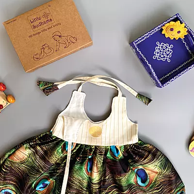 Newborn Baby Girl Dress 6124